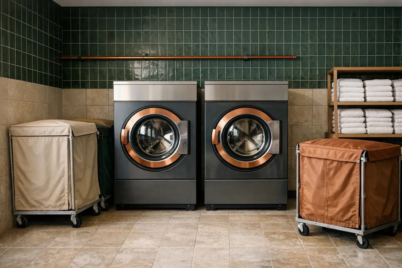 Laverie d’hôtel : organiser les flux de linge lors d’un signalement nuisibles